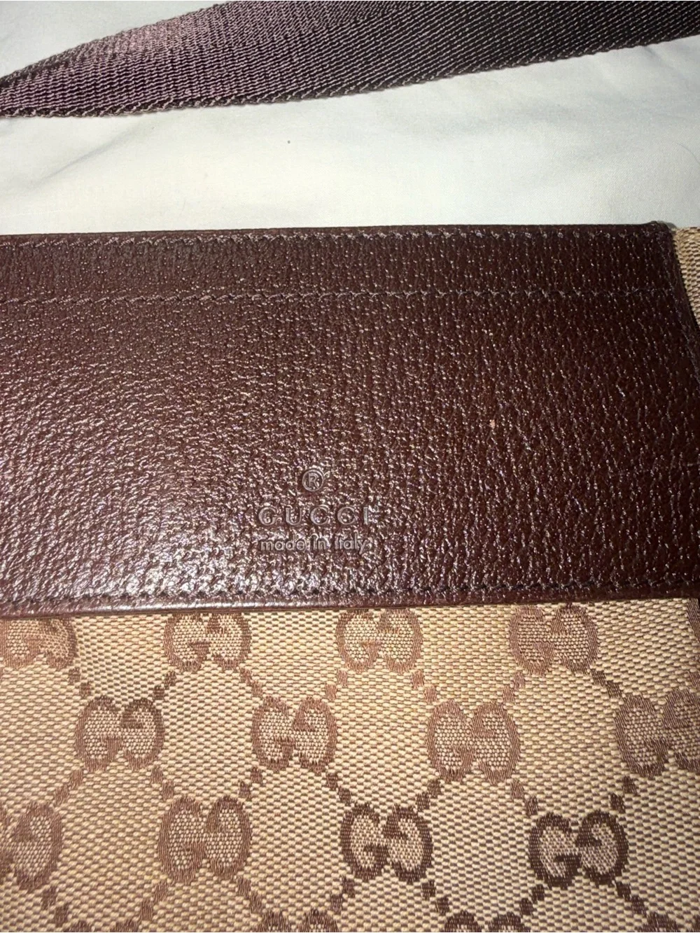 Gucci Vintage Waist Pouch/Waist Bag